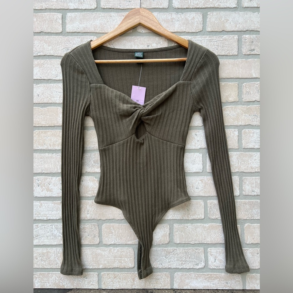 Olive Green Body Suit
